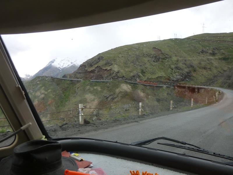 Géorgie : Sur la route du Col de la Croix