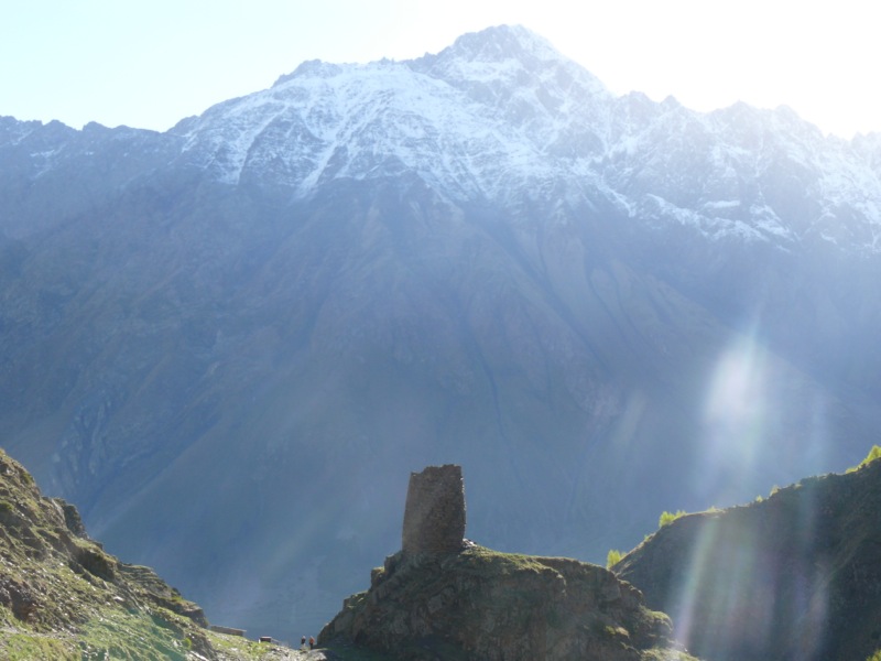 Géorgie : Rando Monastère de Gergeti (Mont Mkinvartsveri 5047m)